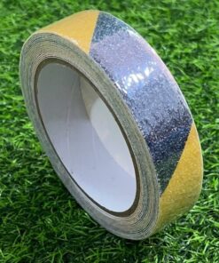 CINTA ANTIDESLIZANTE DE NEGRO/AMARILLO 25MM*5M 1UND