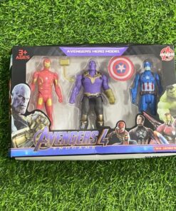 SET DE MUÑECO AVENGERS DE MARVEL 1UND
