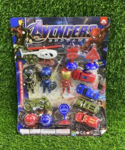 SET DE AVENGERS CON CARRITO 1UND