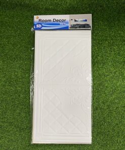 PAPEL TAPIZ BLANCA CON DISEÑO 1UND