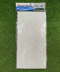 PAPEL TAPIZ BLANCA CON DISEÑO 1UND