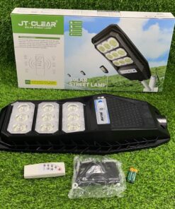 LÁMPARA SOLAR DE JT-CLEAR 300W 1UND +1 SOPORTE TUBO