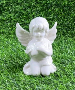 ADORNO CERÁMICA DE ÁNGEL 7X5X9.5CM 1UND