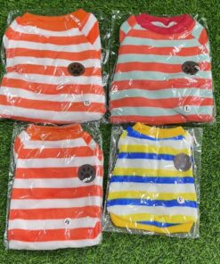 SWEATER PARA MASCOTA DE RAYAS 1UND