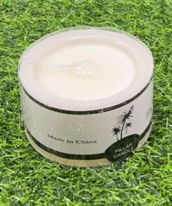 CANDELA BLANCA PILLAR 10X5CM 1UND