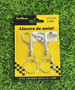 LLAVERO DE METAL 63MM 1UND (2PCS)