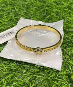 PULSERA GRUESA DE DORADA CON DISEÑOS 1UND