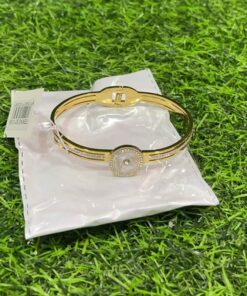 PULSERA GRUESA DE DORADA CON DISEÑOS 1UND