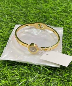 PULSERA GRUESA DE DORADA CON DISEÑOS 1UND