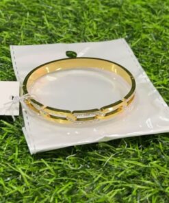 PULSERA GRUESA DE DORADA CON DISEÑOS 1UND