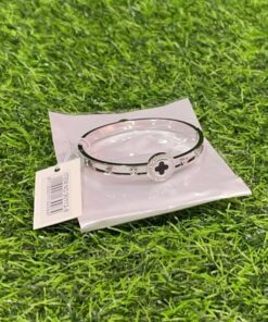 PULSERA GRUESA DE PLATEADA CON DISEÑOS 1UND