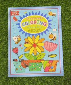 LIBRO PARA PINTAR CON STICKER 1UND