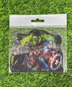 STICKER 3D DE AVENGER 11X11CM 1UND