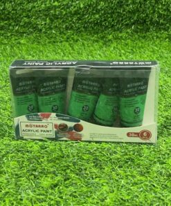 PINTURA ACRÍLICA COLOR VERDE 30ML 1UND (6PCS)