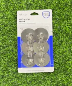 GANCHO ADHESIVO PARA COLGAR 1UND (6PCS)