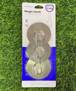 GANCHO ADHESIVO PARA COLGAR 1UND (3PCS)