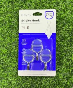 GANCHO ADHESIVO PARA COLGAR 1UND (3PCS)