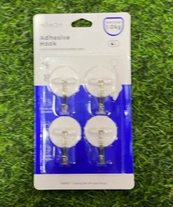 GANCHO ADHESIVO 1UND (4PCS)