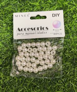 ACCESORIOS DE PERLA 8MM 1UND (40PCS)