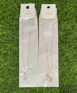 CADENA DE CÍRCULO CON MARIPOSA 1UND