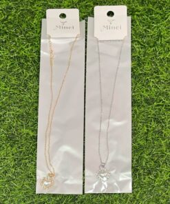 CADENA DE CORAZÓN CON PERLA 1UND