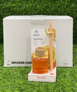DIFUSOR DE VARILLAS NARANJA 50ML 1UND
