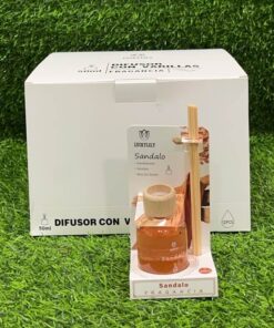 DIFUSOR DE VARILLAS SÁNDALO 50ML 1UND