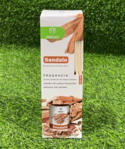 DIFUSOR DE VARILLAS SÁNDALO 120ML 1UND