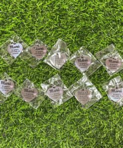 CHARM DE ACERO DISEÑO CORAZÓN 1UND (10PCS)