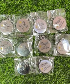 CHARM DE ACERO DISEÑO REDONDO 1UND (10PCS)
