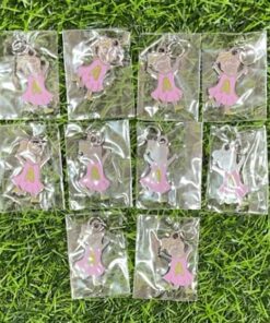 CHARM DE ACERO DISEÑO NIÑA Y LETRA ¨A¨ 1UND (10PCS)