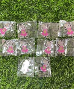 CHARM DE ACERO DISEÑO NIÑA Y LETRA ¨B¨ 1UND (10PCS)