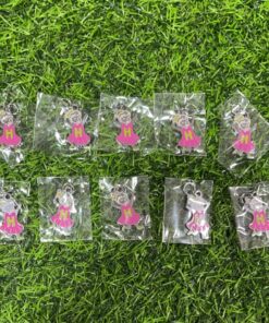 CHARM DE ACERO DISEÑO NIÑA Y LETRA ¨H¨ 1UND (10PCS)