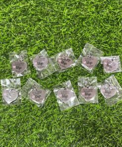 CHARM DE ACERO DISEÑO CORAZÓN 1UND (10PCS)