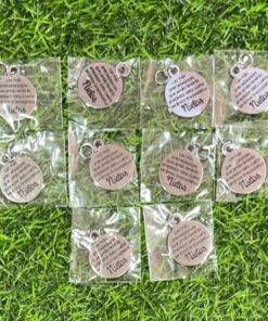 CHARM DE ACERO DISEÑO REDONDO 1UND (10PCS)