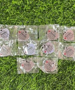 CHARM DE ACERO DISEÑO CORAZÓN 1UND (10PCS)