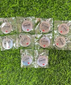 CHARM DE ACERO DISEÑO REDONDO 1UND (10PCS)
