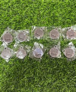CHARM DE ACERO DISEÑO REDONDO 1UND (10PCS)