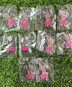 CHARM DE ACERO DISEÑO NIÑA Y LETRA ¨P¨ 1UND (10PCS)