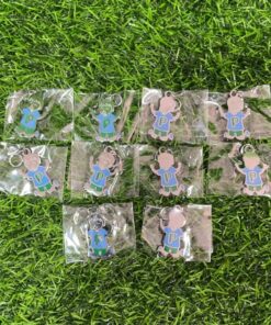 CHARM DE ACERO DISEÑO NIÑO Y LETRA ¨P¨ 1UND (10PCS)