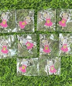 CHARM DE ACERO DISEÑO NIÑA Y LETRA ¨R¨ 1UND (10PCS)