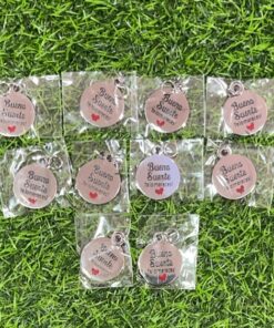 CHARM DE ACERO DISEÑO REDONDO 1UND (10PCS)