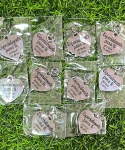CHARM DE ACERO DISEÑO CORAZÓN 1UND (10PCS)