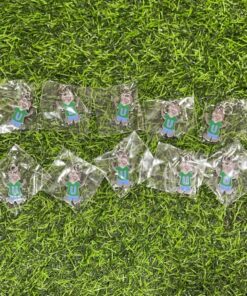 CHARM DE ACERO DISEÑO NIÑO Y LETRA ¨U¨ 1UND (10PCS)