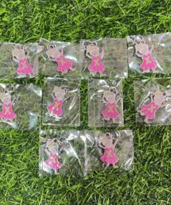 CHARM DE ACERO DISEÑO NIÑA Y LETRA ¨X¨ 1UND (10PCS)