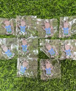 CHARM DE ACERO DISEÑO NIÑO Y LETRA ¨X¨ 1UND (10PCS)