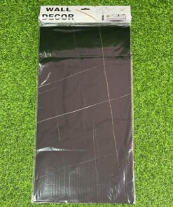 PAPEL TAPIZ DE NEGRO CON RAYADA 30X60CM 1UND