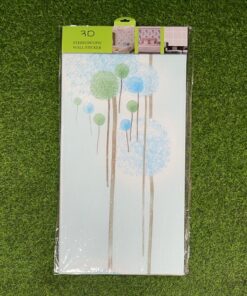 PAPEL TAPIZ DE COLOR CELESTE CON DISEÑO 70X70CM 1UND