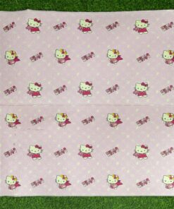 PAPEL TAPIZ DE HELLO KITTY 70X70CM 1UND