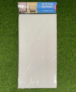 PAPEL TAPIZ BLANCO CON DISEÑO 70X70CM 1UND